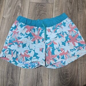 The North Face Shorts Size L Women's Class V Short Pink Green floral Print